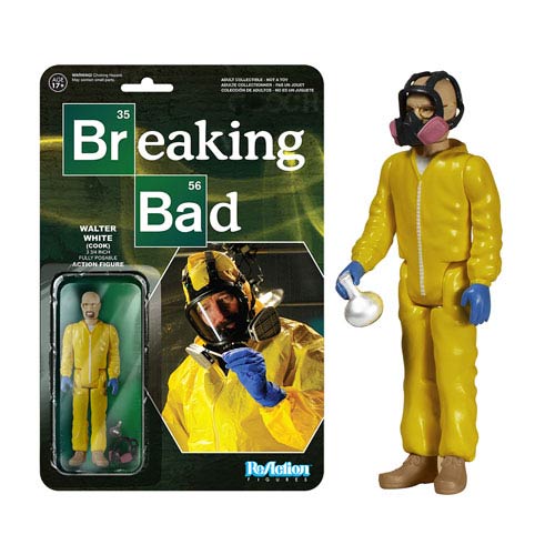 Breaking Bad Walter White Cook ReAction 3 3/4-Inch Retro Action Figure